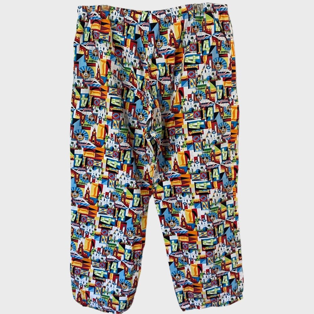 Disney World Mickey Mouse Allover Print Pajama Pants Mens XL Relaxed Comfort Fit - Picture 3 of 10
